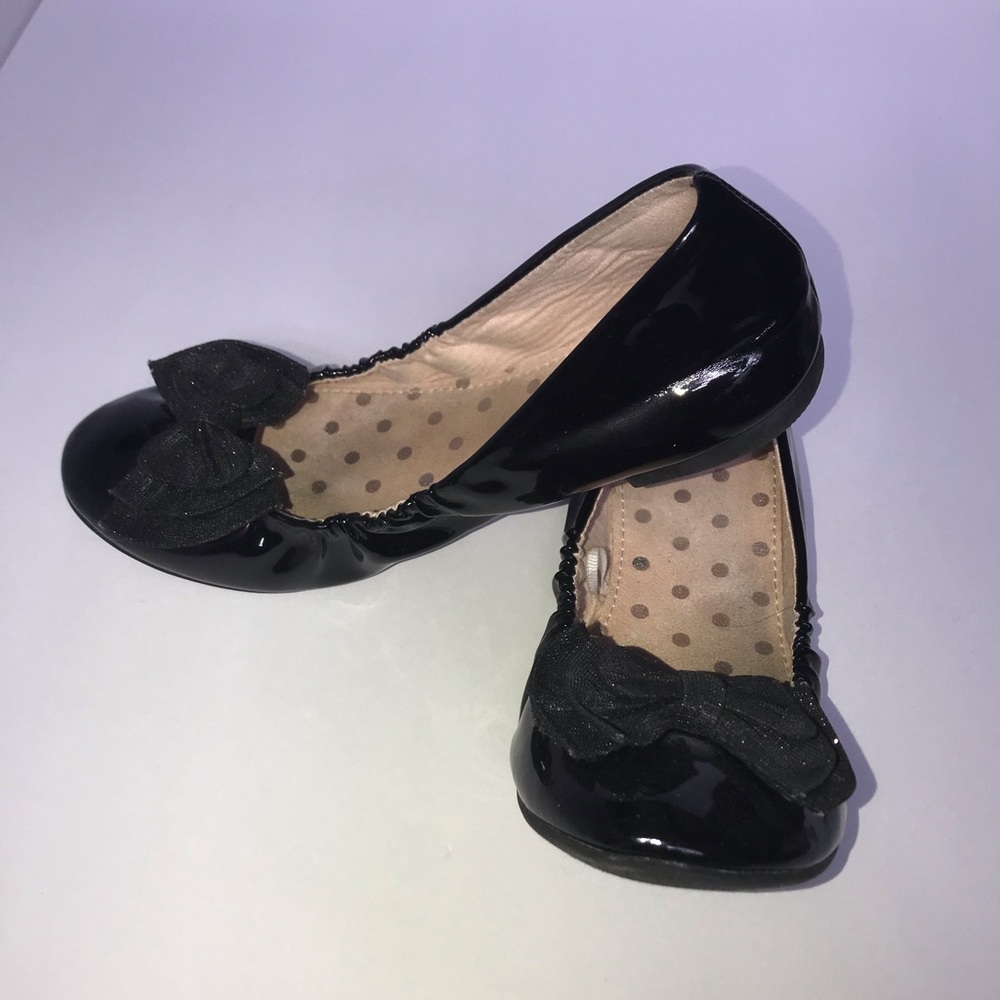 Harper Canyon patent leather ballerina flats